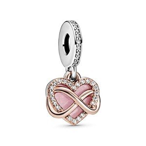 Pandora Sparkling Infinity Heart Dangle Charm
