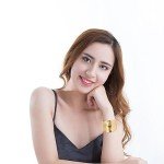 Chunky Gold Adjustable Cuff Bracelet for Women