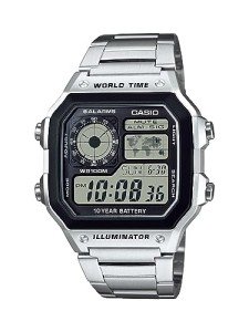 Casio Men's Classic Silver Stainless Steel Watch