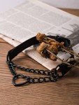 Goth Heart Chain Choker Necklace for All