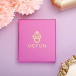 6 Pairs Yellow Gold Plated CZ Stud Earrings