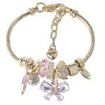 Cute Cartoon Charm Bracelet for Teen Girls