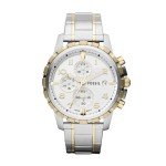 Fossil Men's Dean Gold/Silver Chronograph Watch