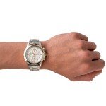 Fossil Men's Dean Gold/Silver Chronograph Watch