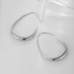 Elegant Gold Teardrop Hoop Earrings for Women