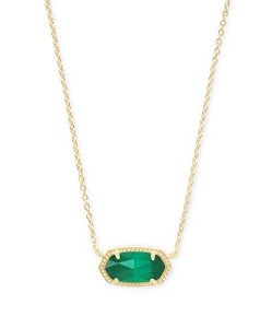 Kendra Scott Gold-Plated Elisa Pendant Necklace