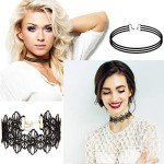 27-Piece Colorful Choker Necklace Set