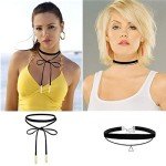 27-Piece Colorful Choker Necklace Set