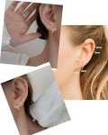 Gabry&Jwl Silver Stainless Steel Hoop Earrings