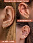Hypoallergenic Gold Plated Earrings for Sensitive Ears
