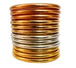 3-Piece EMME Everyday Bangles Set in Light Gold