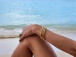3-Piece EMME Everyday Bangles Set in Light Gold