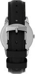 Timex Easy Reader Black Leather Strap Watch