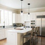Stylish Black Glass Pendant Light – 2 Pack