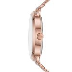 Michael Kors Portia Rose Gold Mesh Women's Watch