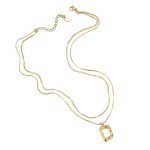 Trendy 14K Gold Layered Chunky Chain Necklace