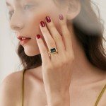 14K Gold Plated Black Onyx Signet Ring