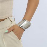 Gold Chunky Bangles Set for Women - 3 Pack