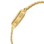 Casio Women's Vintage Gold-tone Digital Alarm Watch