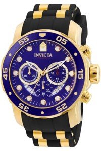 Invicta Men's Blue Dial Chronograph Diver Watch