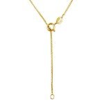 Hibiscus Pendant Necklace in Sterling Silver & Gold