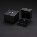 Men's Black Wedding Ring - 6mm Comfort Fit