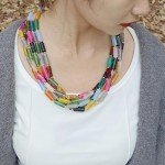 Colorful Chunky Beads Multi-Layer Statement Necklace