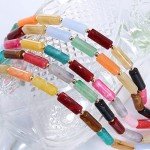 Colorful Chunky Beads Multi-Layer Statement Necklace