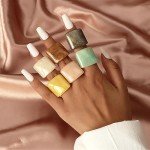 Colorful Chunky Resin Rings for Women