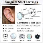 Hypoallergenic Steel Stud & Hoop Earrings for All