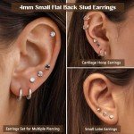 Hypoallergenic Steel Stud & Hoop Earrings for All