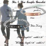 Couple's Heart Pendant Necklace and Bracelet Set