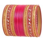 Colorful 24-Piece Bollywood Bangle Bracelet Set