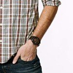 Fossil Men's Machine Black Chronograph Watch FS4656