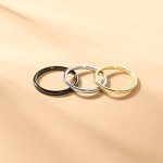 2mm Tungsten Gold Domed Wedding Band Ring
