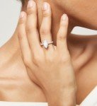 Marquise Cut 2CT CZ Engagement Ring for Women