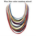 Multi-Layer Chunky Bib Necklace with Magnetic Clasp