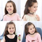 8-Piece Kids Choker Necklace Set in Multi-Colors
