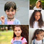 8-Piece Kids Choker Necklace Set in Multi-Colors