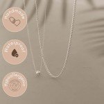 Annika Bella Silver Choker Necklace Set of 2