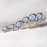 S925 Sterling Silver Cubic Zirconia Stud Earrings