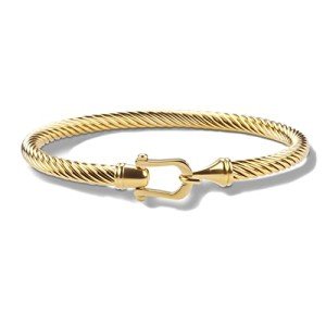 Stylish Twisted Cable Bracelet for Women