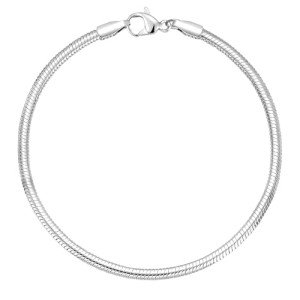 Dainty 925 Sterling Silver Charm Bracelet for Women