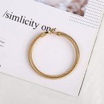Stylish Twisted Cable Bracelet for Women