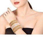 Colorful Bollywood Bangle Bracelet Set of 24