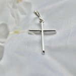 Minimalist Sterling Silver 925 Cross Pendant