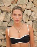 Gold Chunky Heart Pendant Necklace for Women