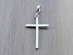 Minimalist Sterling Silver 925 Cross Pendant