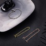 24-Piece Bracelet Chain Set with Toggle Clasps