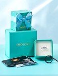 IMOLOVE 2CT Moissanite Engagement Ring for Couples